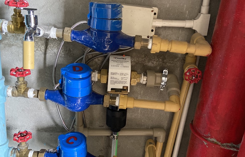 ​杭州西湖区客户安装前置过滤器+超滤净水器+直饮机案例