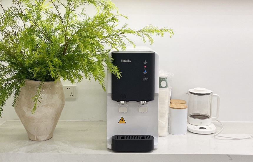 上海嘉定客户订购二台台式直饮机FR-485