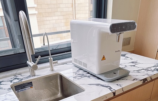 深圳高尔夫天籁别墅安装前置过滤器_直饮机_中央净_中央软案例